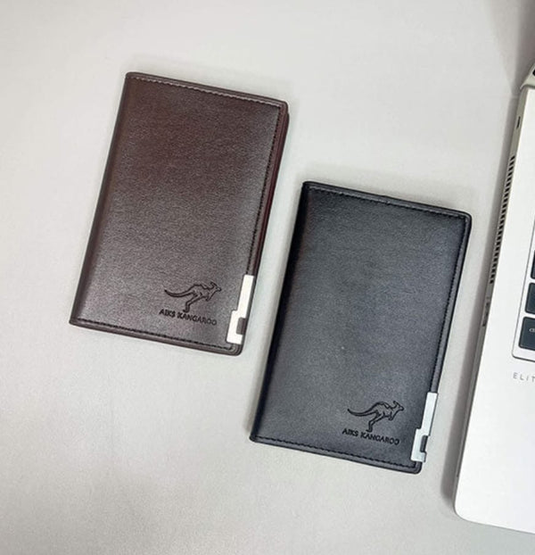 Mini long Leather Kangaroo Wallet